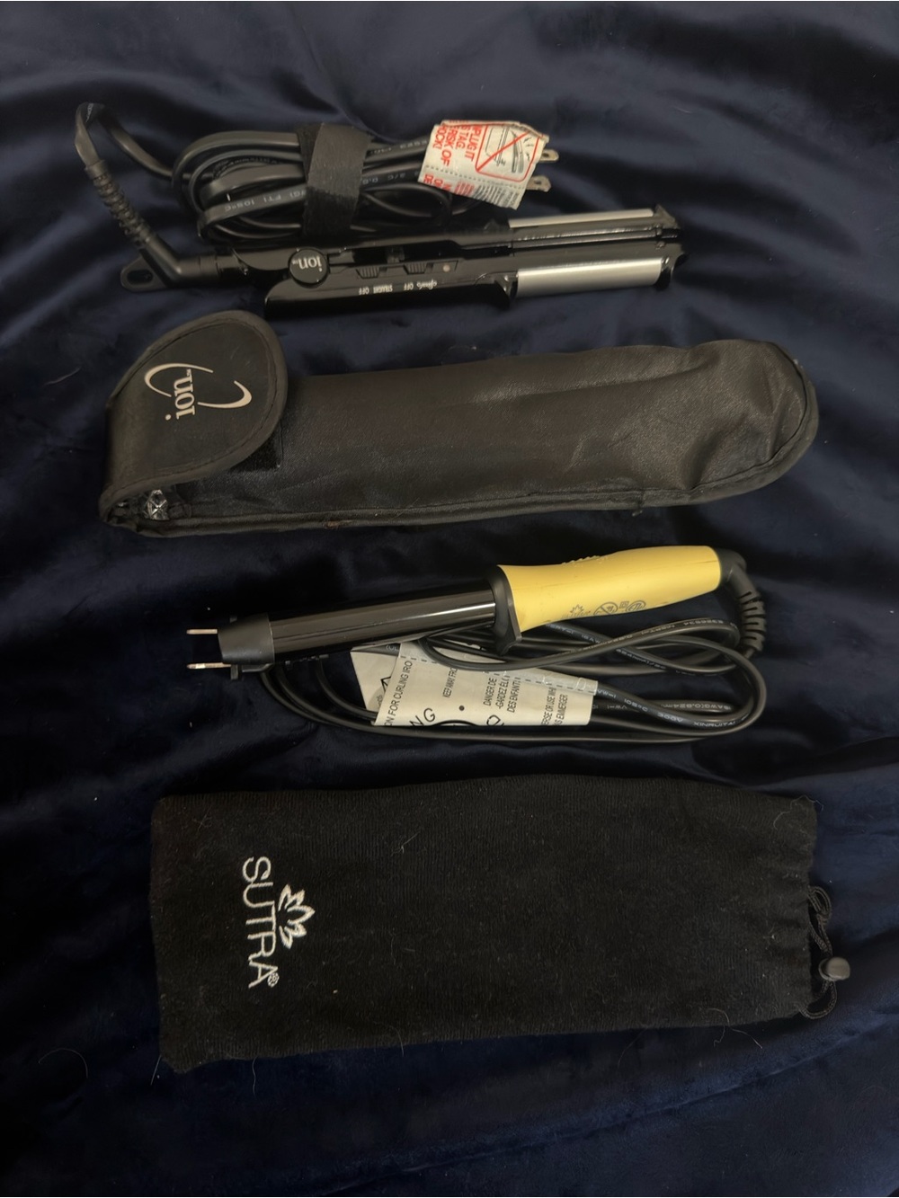 Sutra + Ion Mini Travel Hair Styling Tools